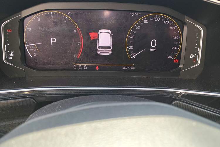 Used Volkswagen Tacqua 2020 1.5L Automatic Yue Odometer Close Up