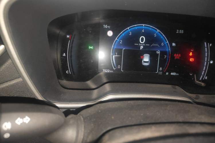 Used Toyota FRONTLANDER 2024 2.0L CVT Luxury Edition Odometer Close Up