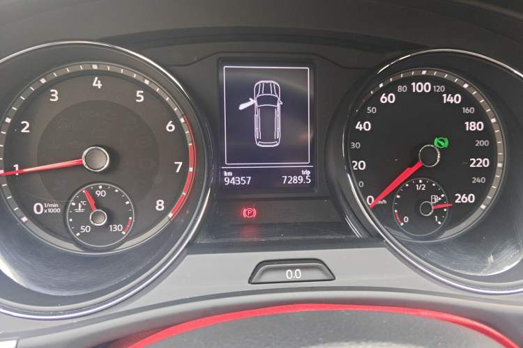 Used Volkswagen Teramont 2017 380TSI Four-Wheel Drive Luxury Edition Instrument Cluster