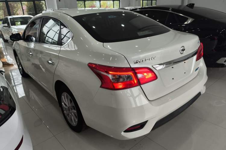 Used Nissan Sylphy 2019 1.6XV CVT Smart Connect Luxury Edition China VI Standard Rear Left 45 Deg