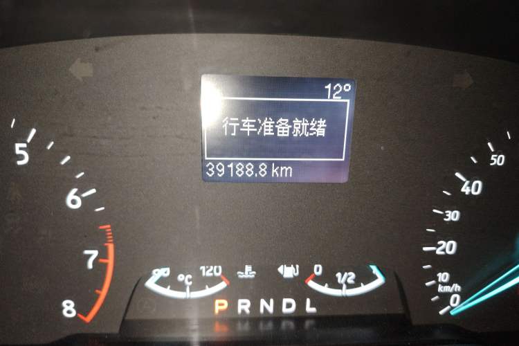 Used Ford EcoSport 2018 1.5L Automatic Elite Edition Odometer Close Up