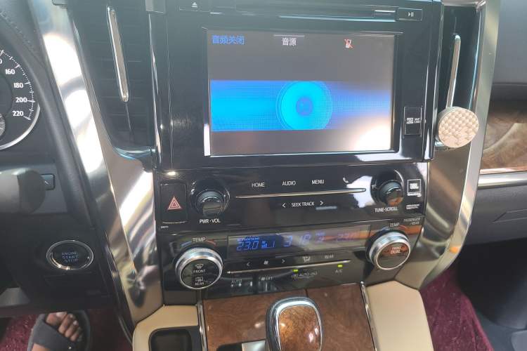 Used Toyota Alphard 2018 3.5L Prestige Edition Audio And AC Panel