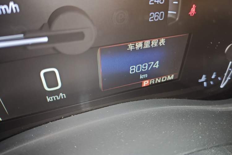 Used Cadillac ATS-L 2016 28T Fashion Edition Odometer Close Up