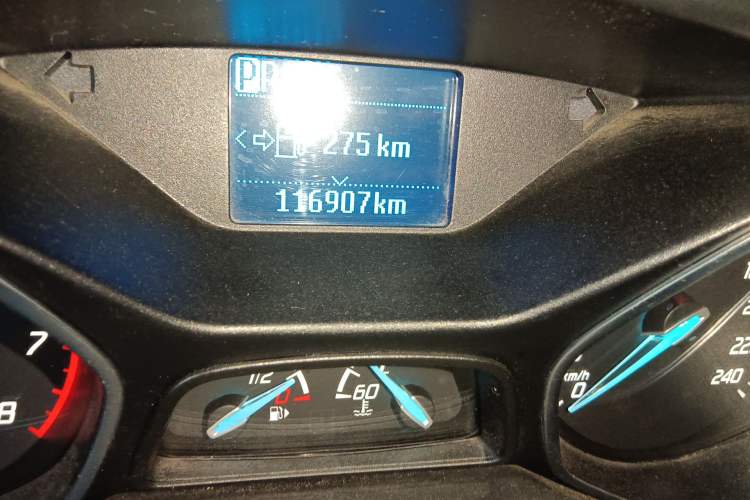 Used Ford Focus 2012 Hatchback 1.6L Automatic Fashion Edition Odometer Close Up