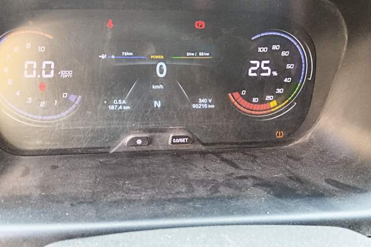 Used Chana Ruixing EM60 2021 Pure Electric Van Transporter 60kW
