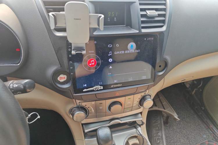 Used Toyota Highlander 2012 2.7L 2WD 5-Seater Elite Edition Audio And AC Panel