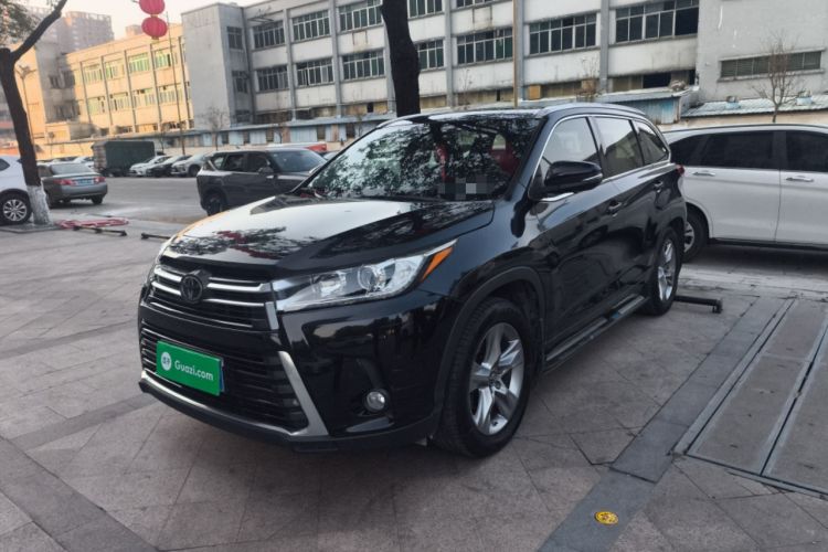 Used Toyota Highlander 2018 2.0T Four-Wheel Drive Luxury Version 7 Seats China VI Standard
