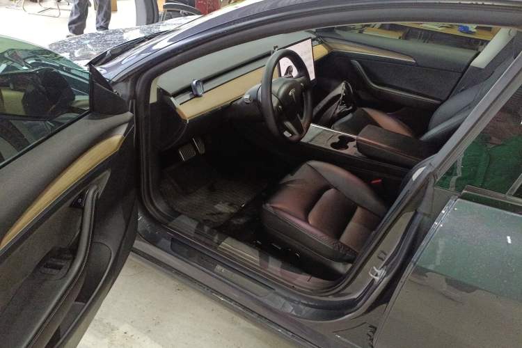 Used Tesla Model 3 2021 Revised Version Standard Range Rear-Wheel Drive Upgraded Edition 3D1 Driver Seat