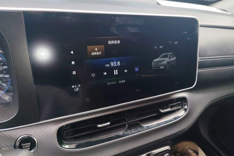 Used GAC Trumpchi GS3 2021 POWER 270T Automatic Luxury Edition Audio And AC Panel