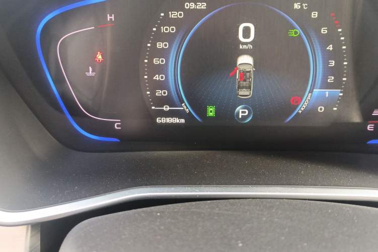 Used Geely Auto Coolray 2019 Sport Version 260T DCT Battle China VI Standard Odometer Close Up