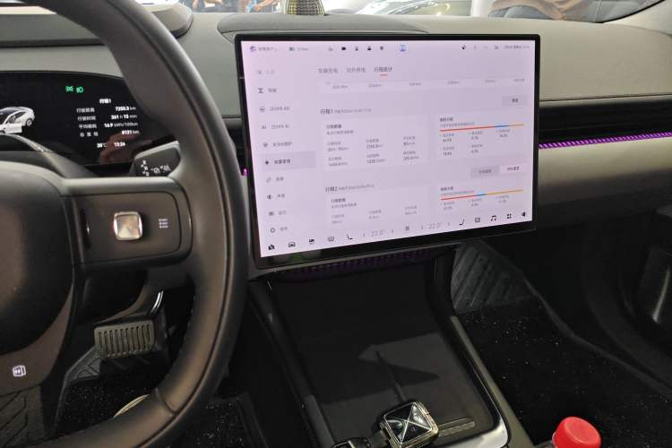 Used Zeekr 007 2025 Rear-Drive Intelligent Driving Version 75 kWh Audio And AC Panel