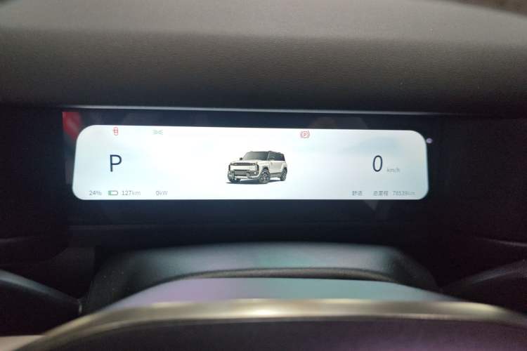 Used iCAR 03T 2024 520km Two-Wheel Drive Long-Range Version Instrument Cluster