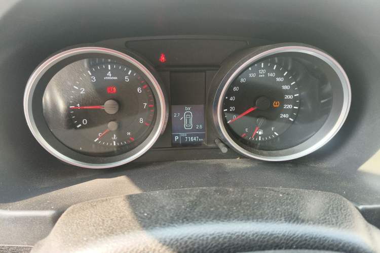 Used Haval H6 2017 Red-Label Sport Edition 1.5T Automatic Two-Wheel Drive Luxury Model Instrument Cluster