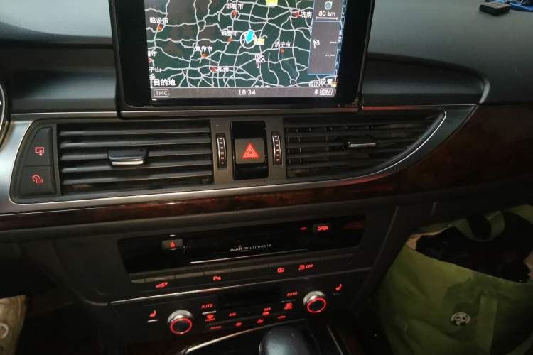 Used Audi A6L New Energy 2018 40 e-tron Audio And AC Panel