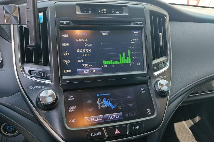 Used Toyota Crown 2015 2.0T Fashion Edition Audio And AC Panel