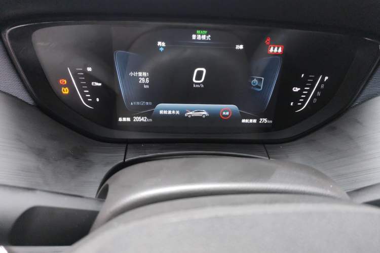 Used Buick Velite 6 2021 Connected & Shared PLUS Odometer Close Up