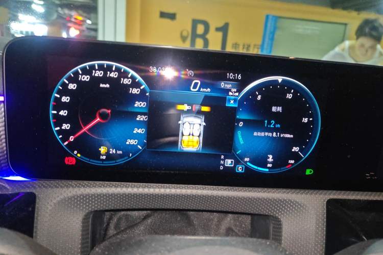 Used Mercedes-Benz A-Class 2022 Revised Version A 200 L Sport Sedan Fashionable Style Instrument Cluster