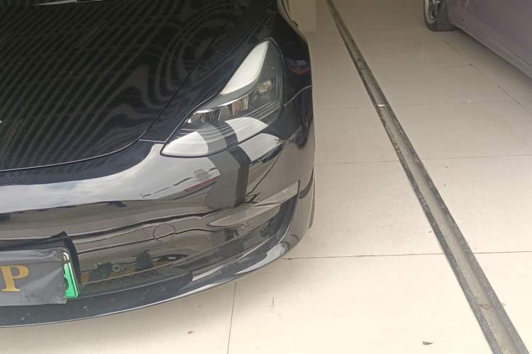 Used Tesla Model 3 2022 Performance High-Performance All-Wheel-Drive Version Left Front Headlight