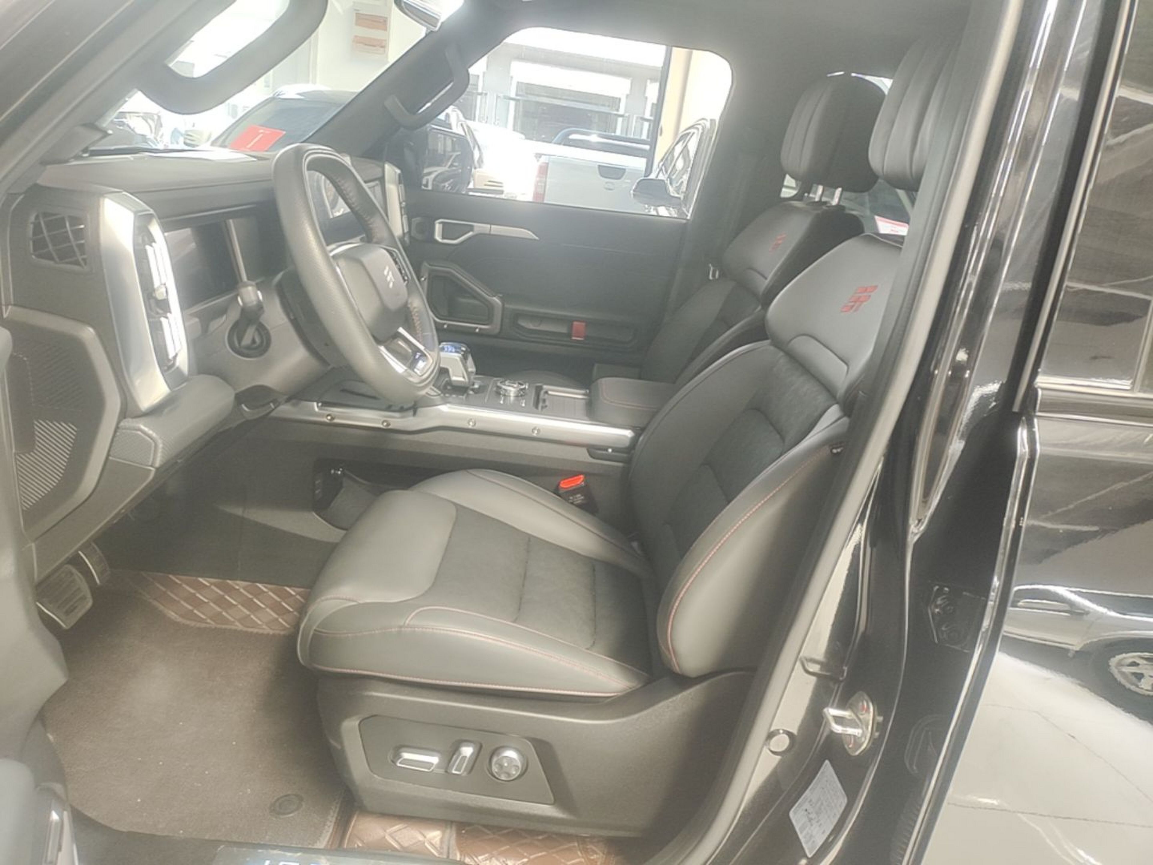 Avant de la voiture
