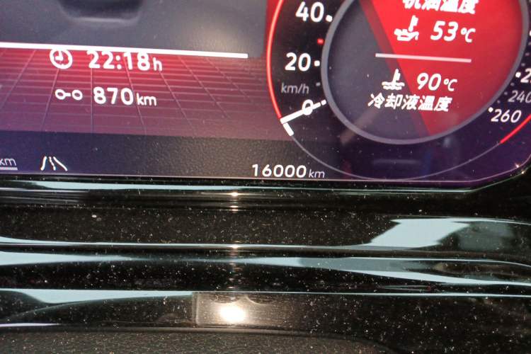 Used Volkswagen Golf 2024 280TSI DSG R-Line 50th Anniversary Edition Odometer Close Up