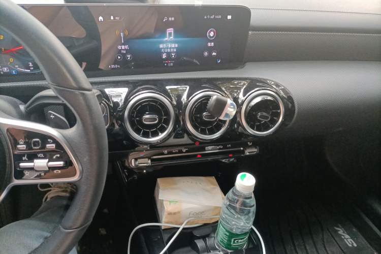 Used Mercedes-Benz A-Class 2022 Restyled A 180 L Sport Sedan Audio And AC Panel