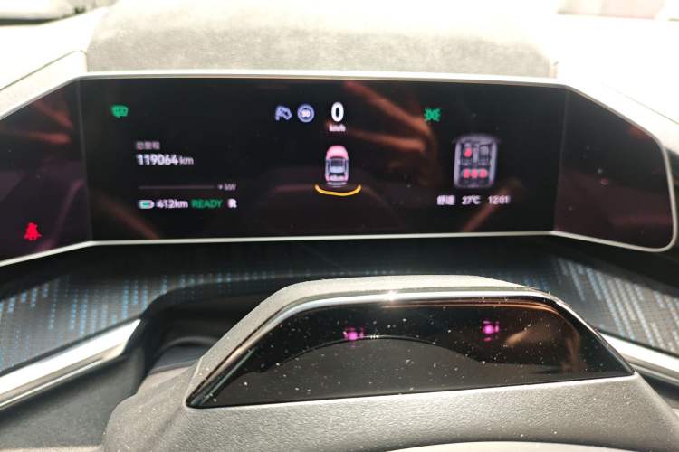 Used Zeekr 001 2022 Ultra-Long Range Single-Motor WE Version Instrument Cluster
