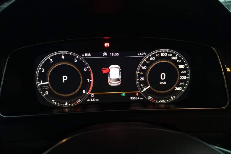 Used Volkswagen Golf 2020 Zhiai Edition 280TSI DSG Luxury Model Instrument Cluster