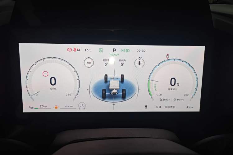 Used Haval Raptor New Energy 2026 Model Hi4 200 Ultra Instrument Cluster