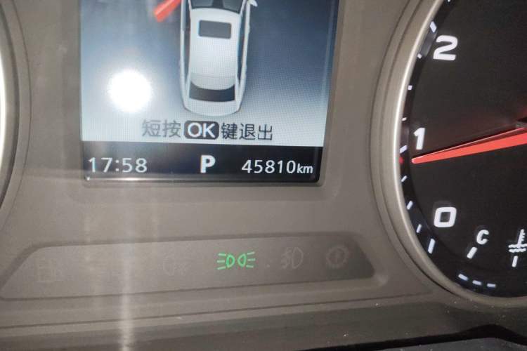 Used Roewe i5 2019 1.5L Automatic 4G Connected Linghao Flagship Edition Odometer Close Up
