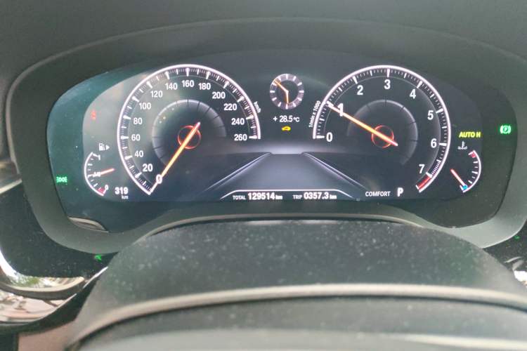 Used BMW 5 Series 2019 Facelifted 530Li Luxury Edition Premium Package Instrument Cluster