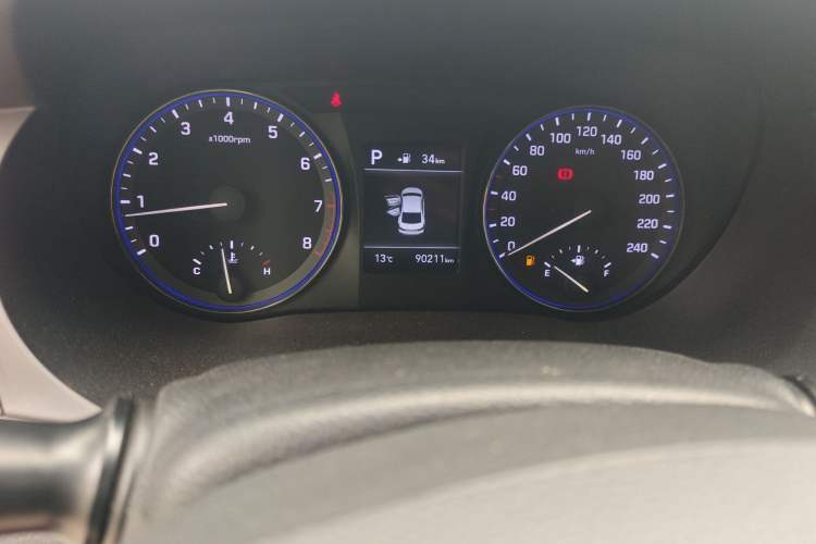 Used Hyundai Mistra 2017 1.8L Automatic Smart GLS China V Standard Odometer Close Up