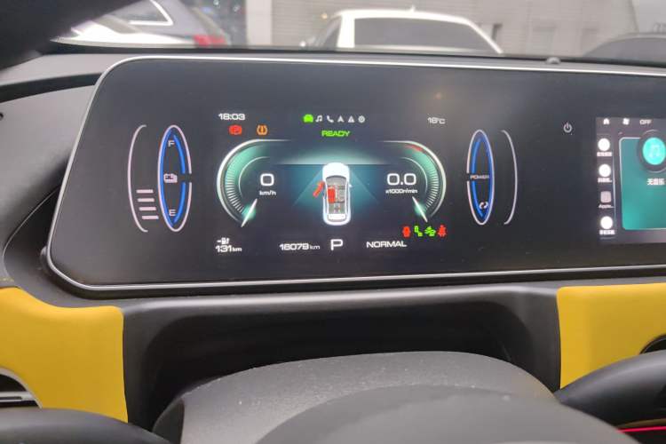 Used ORA Good Cat GT 2024 Mulan Edition 401 km Range Luxury Version 126 kW Instrument Cluster