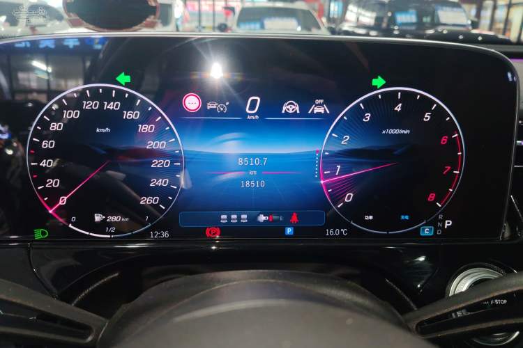 Used Mercedes-Benz E-Class 2024 E 300 L Fashion Sport Model Instrument Cluster