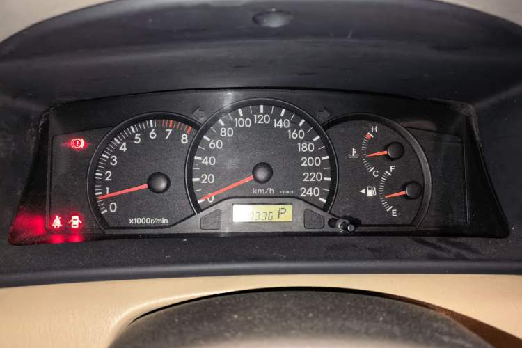 Used Toyota Corolla EX 2011 1.6L Automatic Luxury Edition Instrument Cluster