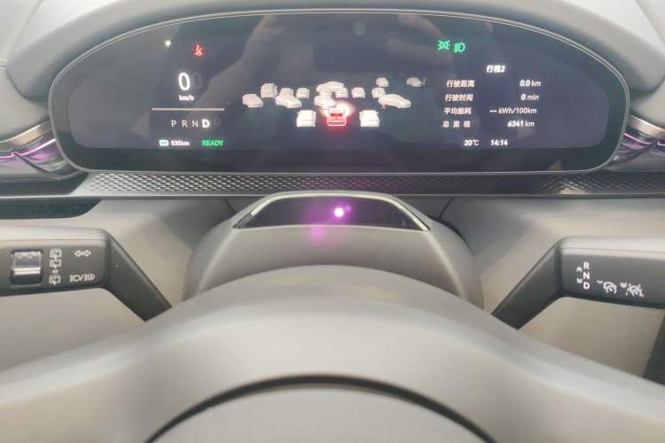 Used Zeekr 7X 2025 75 kWh Rear-Wheel Drive Intelligent Driving Version Instrument Cluster