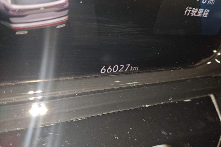 Used Volkswagen Talagon 2021 380TSI Four-Wheel Drive Flagship Version Odometer Close Up