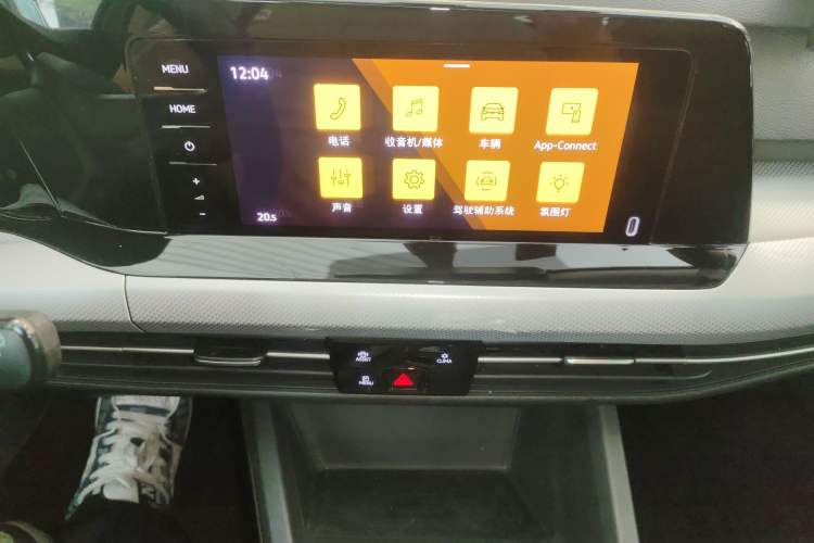 Used Volkswagen Golf 2021 280TSI DSG 30th Anniversary Edition Audio And AC Panel