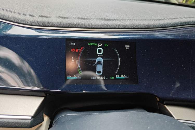 Used BYD Qin PLUS 2021 DM-i 120KM Prestige Model Instrument Cluster