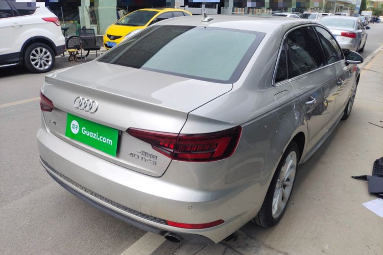 Used Audi A4L 2018 30th Anniversary Edition 40 TFSI Fashion Model Rear Right 45 Deg