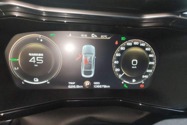 Used Geely Auto Monjaro New Energy 2019 400T Yuxingzhe Pure Electric Range 56 km