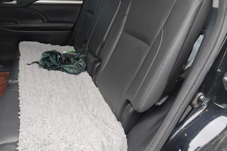 Used Toyota Highlander 2017 2.0T Four-Wheel Drive Luxury Edition 7 Seats Left Rear Seat