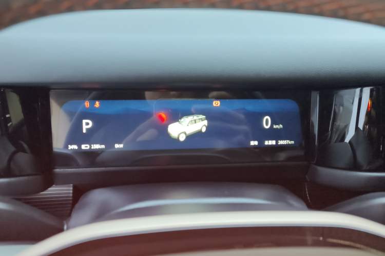 Used iCAR 03 2024 472km Four-Wheel Drive Long-Range Version Instrument Cluster