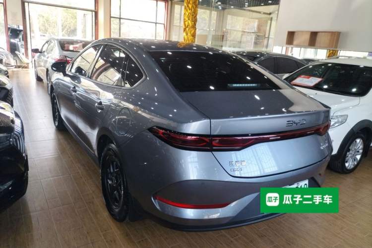 Used BYD Qin PLUS 2025 DM-i Smart Drive 55KM Leading Model Rear Left 45 Deg