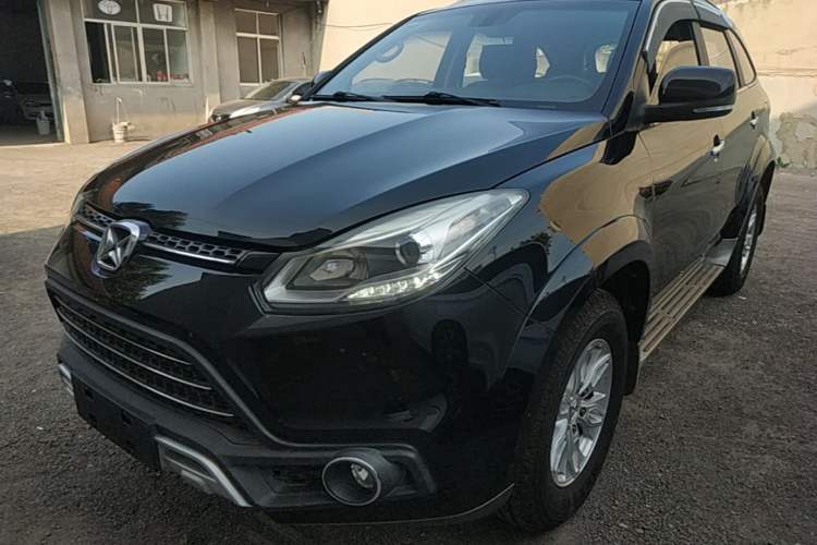 Used JMC Yusheng S350 2016 2.0T Automatic 4x4 Gasoline Luxury Version with Sunroof 7 Seats