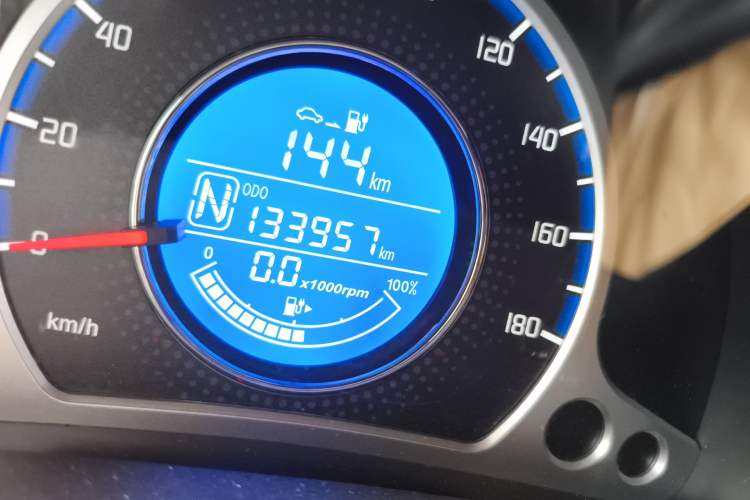 Used CHANGAN Benni EV 2019 EV360 Standard Model Odometer Close Up