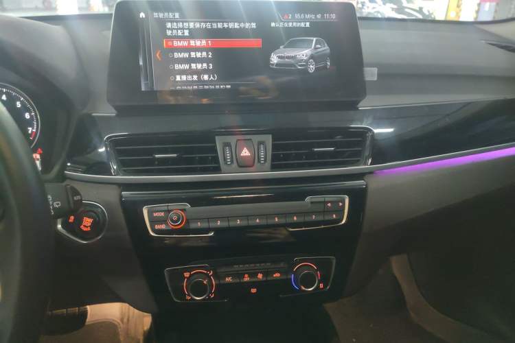 Used BMW X1 2022 sDrive20Li Fashion Model Audio And AC Panel