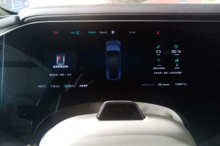 Used Rising F7 2023 Long-Range Pro Edition Instrument Cluster