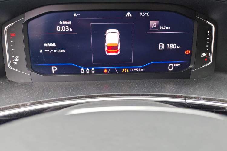 Used Volkswagen Tayron 2019 380TSI Four-Wheel Drive Flagship Version China V Standard Odometer Close Up