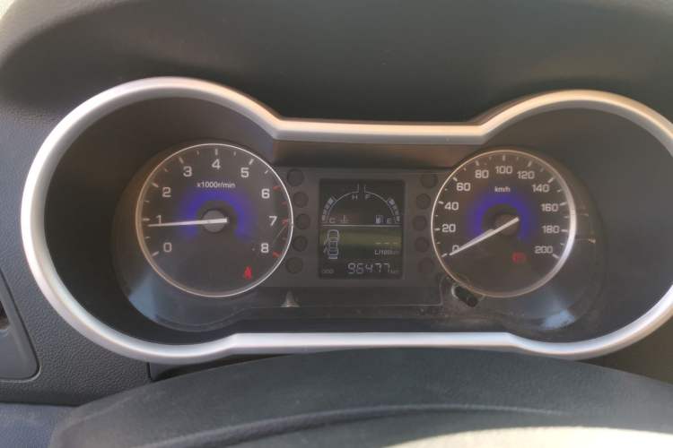 Used Dongfeng Aeolus A30 2014 1.5L Manual Smart-Drive Luxury Edition Instrument Cluster