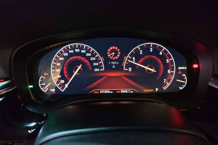 Used BMW 5 Series 2019 530Li Leading Model Luxury Package Instrument Cluster